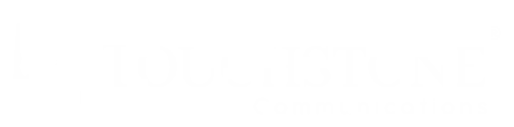 Touchstone white logo